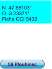 56 Plouhinec N  47.68103° O -3.23371° Fiche CCI 5432