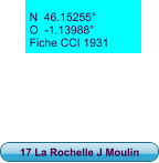 17 La Rochelle J Moulin N  46.15255° O  -1.13988° Fiche CCI 1931