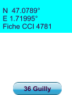 N  47.0789° E 1.71995° Fiche CCI 4781 36 Guilly