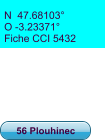 56 Plouhinec N  47.68103° O -3.23371° Fiche CCI 5432