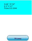 N 46° 15' 52'' E 0° 0' 41''   Fiche CCI 2044 79 Lezay