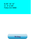 79 Chey N 46° 18′ 14′′ O   0° 2′ 58′′  Fiche CCI 5998